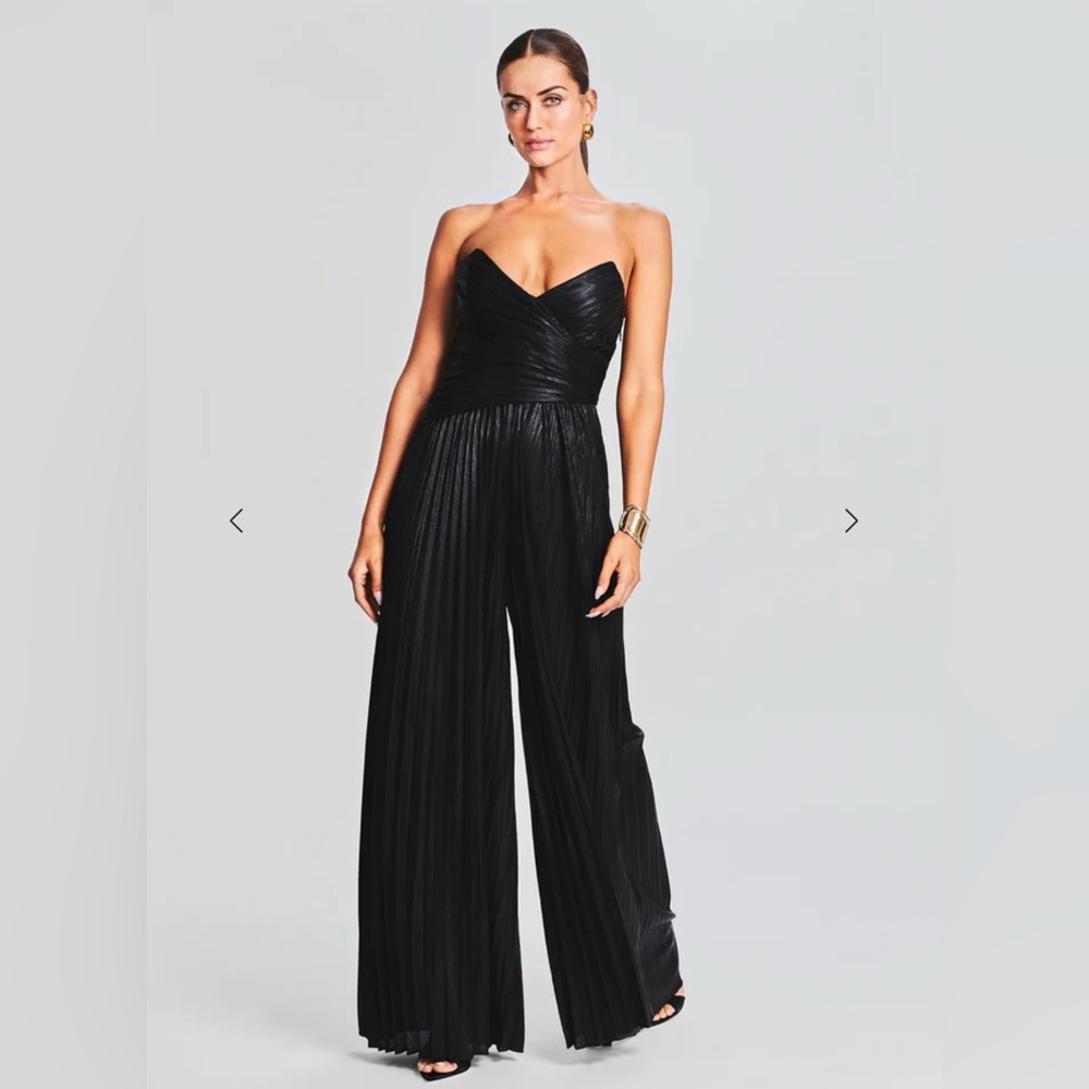 Retrofete Natalie Jumpsuit black womens NWT - Picture 2 of 8